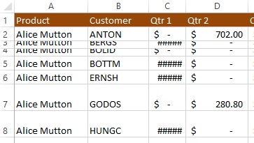 Excel Macro Recorder Feature 1